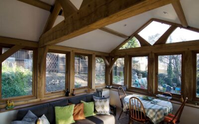 Green Oak Timber Frame Conservatory