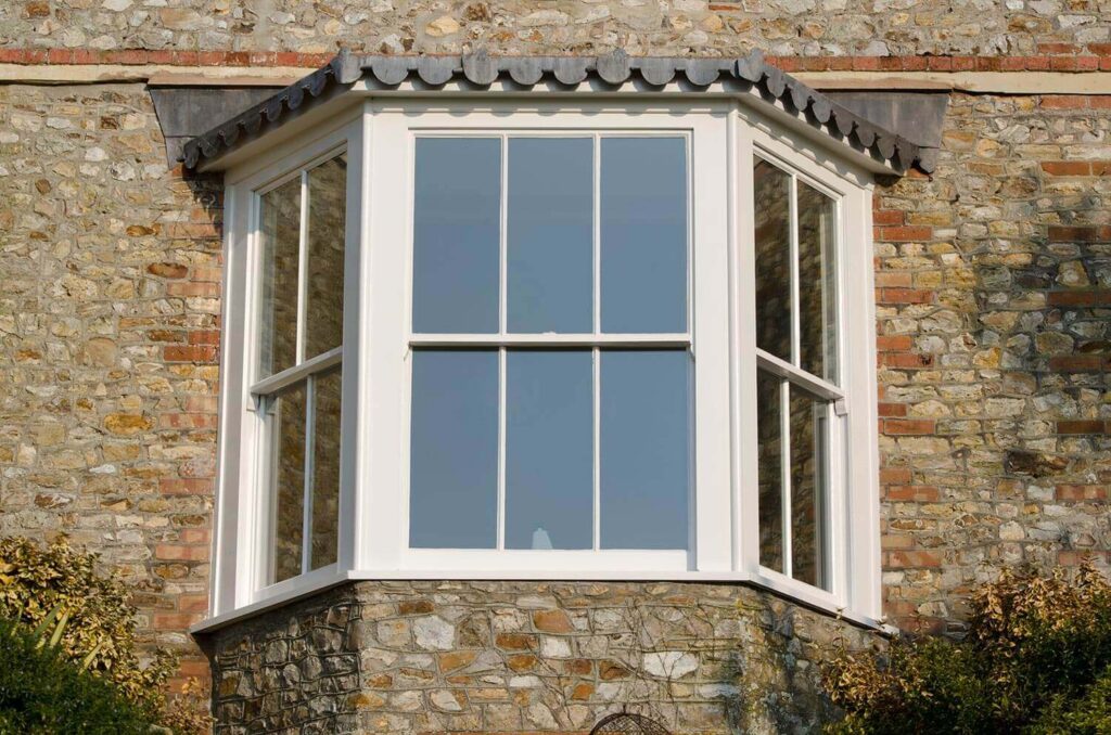 Double glazed windows and doors for large heritage house in Musbury, Seaton